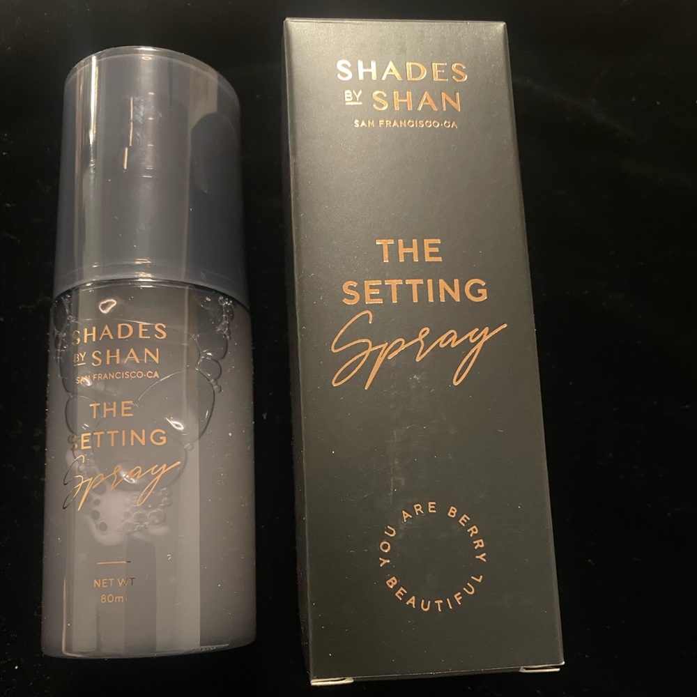 Shades by Shan setting spray brand new with packing